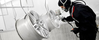 Standard Paint Wheel Refurbishment