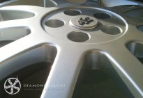 Diamond Alloys Painted Maserati Wheel