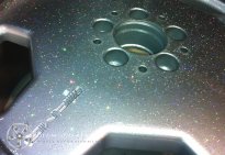 Mercades Benz ANG Metal Flake Pprocess with Diamond Cut Lip