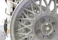 Powder Coating Alloy Wheels