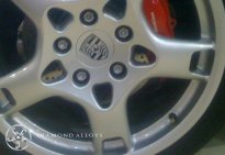 Porsche Standard Alloy Wheel Refurbishment